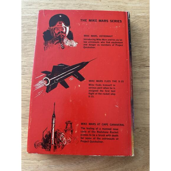 Mike Mars in Orbit, Donald A Wollheim HB/DJ/First Edition/Illustrated/ 1961 VTG - Picture 8 of 12